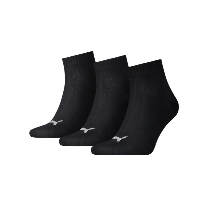 PUMA Quarter-Socken unisex, 3er-Pack