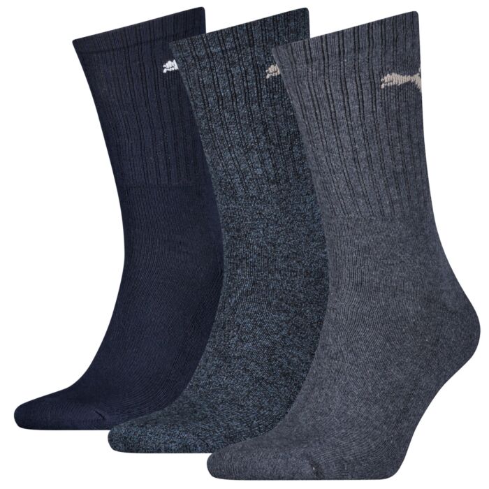 Puma Crew Socken unisex, 3er-Pack