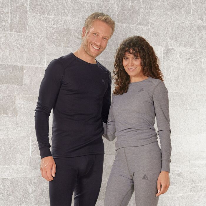Odlo Herren Baselayer-Oberteil Active Warm Eco