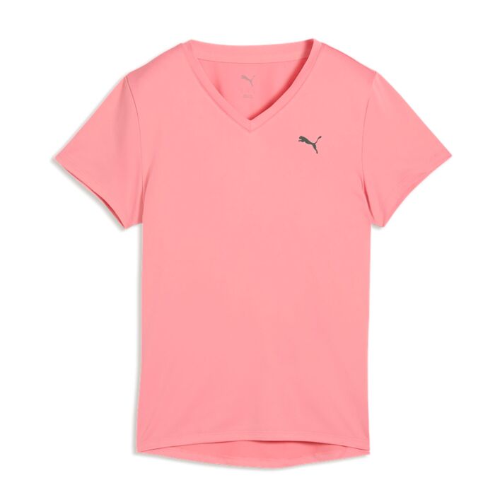 Puma Damen T-Shirt «Essential», V-Ausschnitt