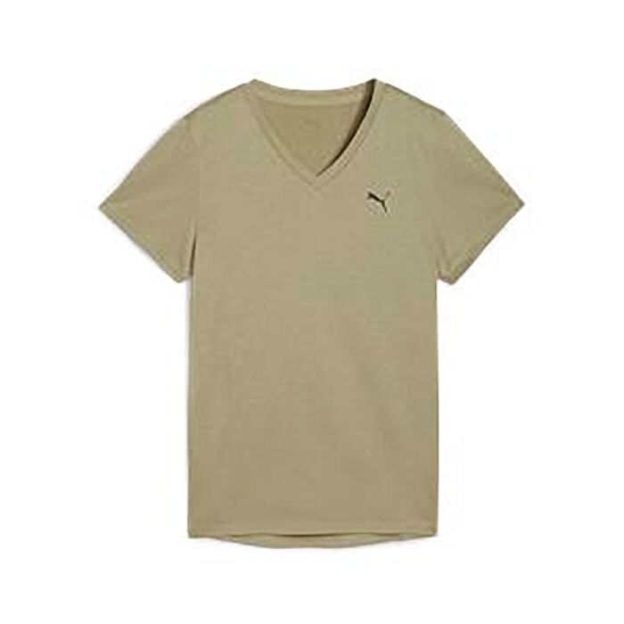 Puma Damen T-Shirt «Essential», V-Ausschnitt