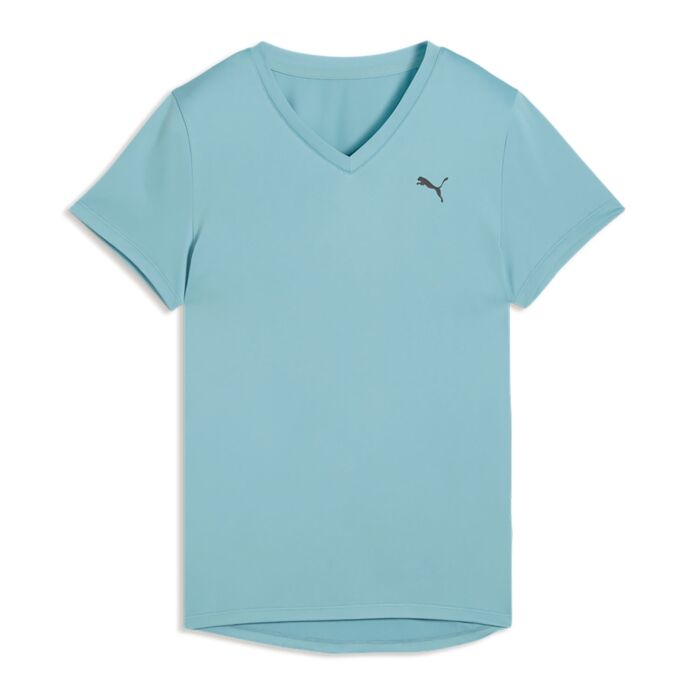 Puma Damen T-Shirt «Essential», V-Ausschnitt