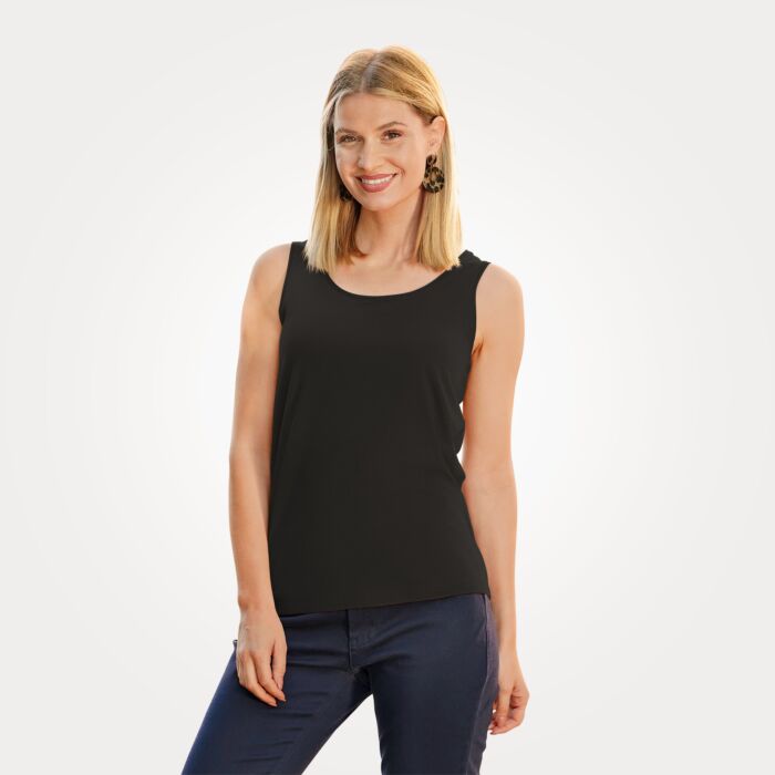 Damen Basic Top, weich und bequem