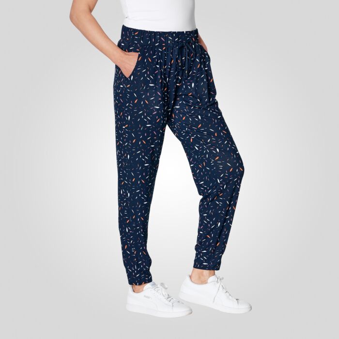 Damen Jerseyhose mit Bindekordel
