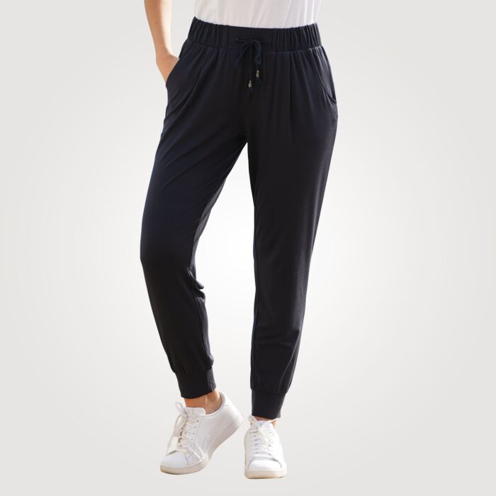 Damen Jerseyhose mit Bindekordel