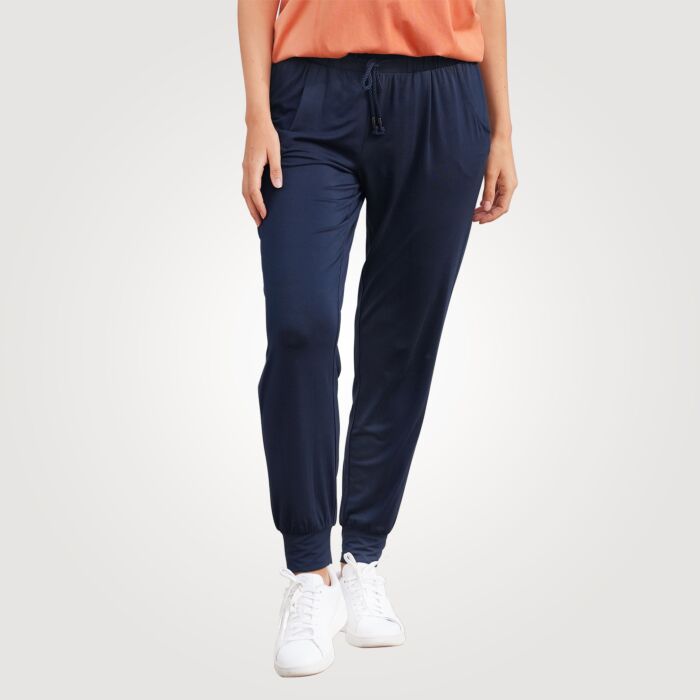 Damen Jerseyhose mit Bindekordel