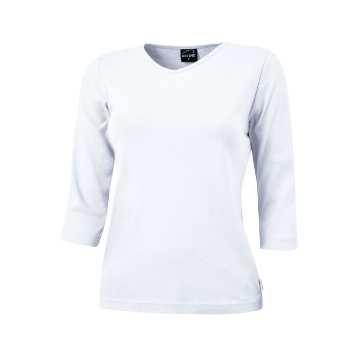 Ripp V-Neck Shirt, 3/4 Arm