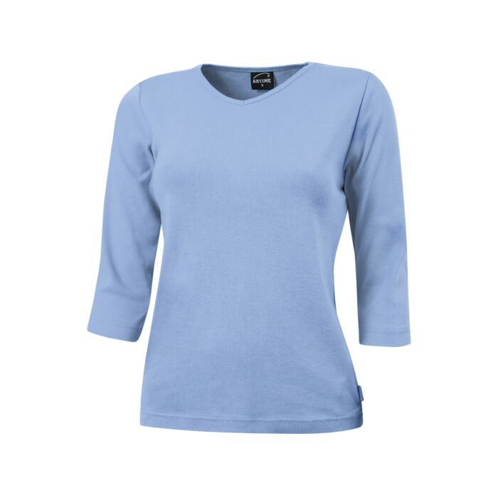 Ripp V-Neck Shirt, 3/4 Arm