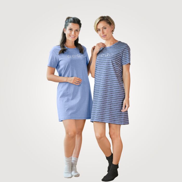 Chemises de nuit, pack de 2