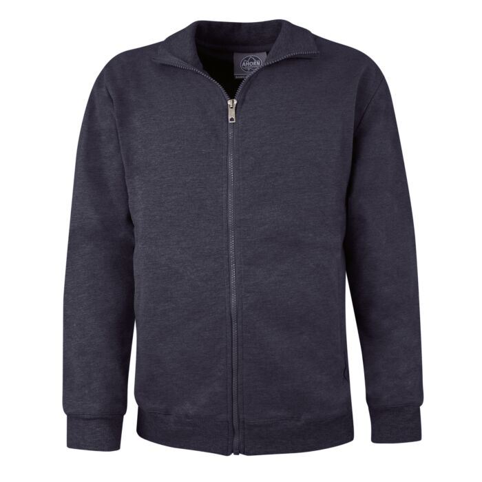 Ahorn veste sweat homme avec fermeture zippée.