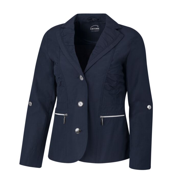 Damen Blazer mit Reissverschlusstaschen