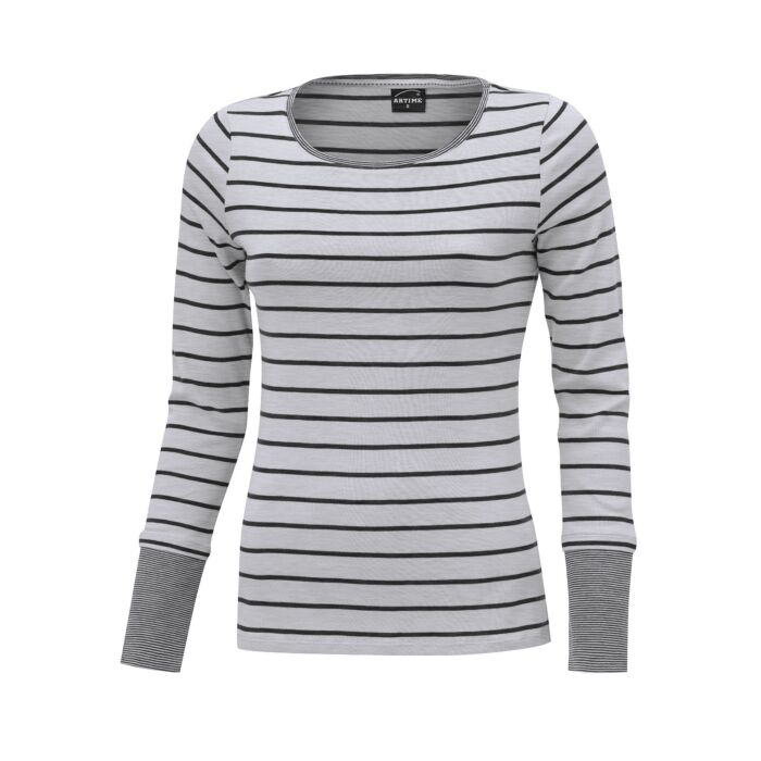 Langarmshirt mit Ringelmuster