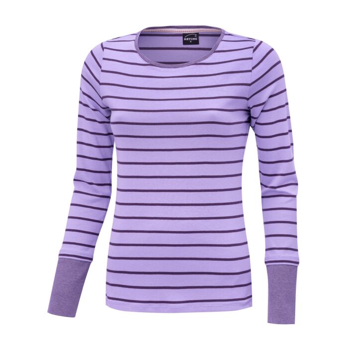 Langarmshirt mit Ringelmuster
