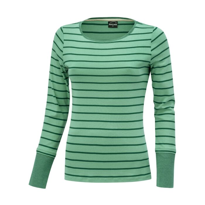 Langarmshirt mit Ringelmuster