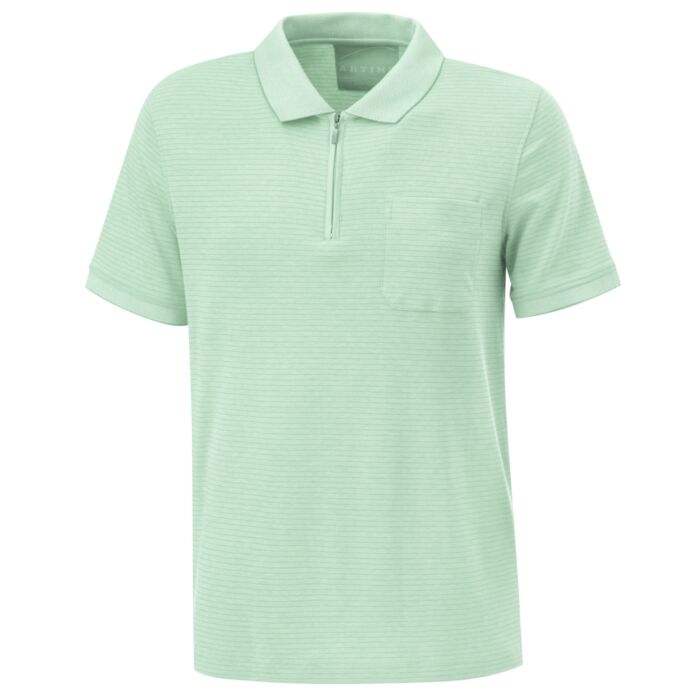 Herren Poloshirt mit Reissverschluss