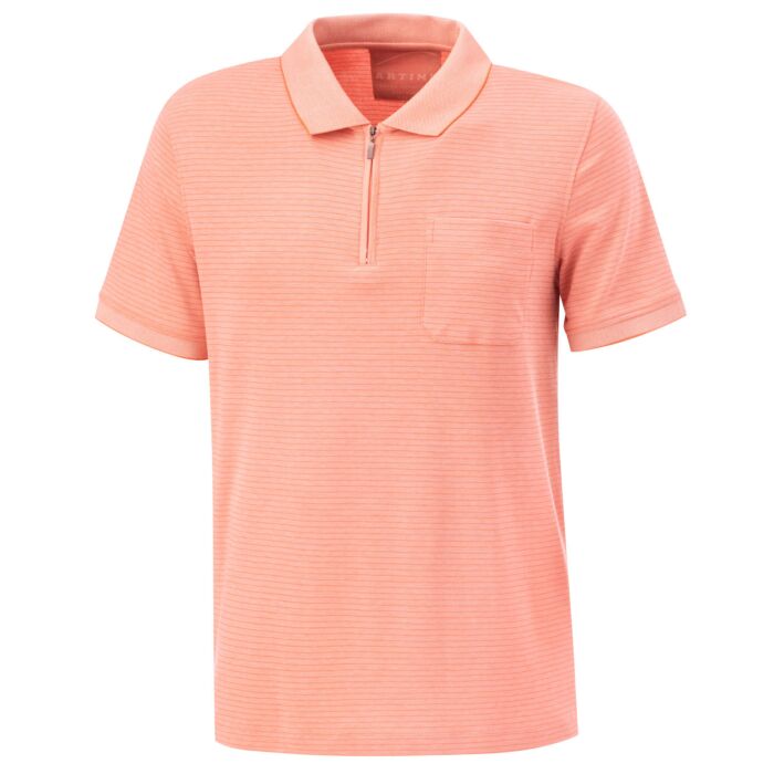 Herren Poloshirt mit Reissverschluss