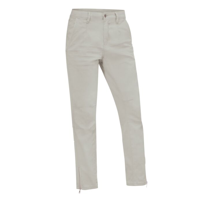 Pantalon stretch pour dames, avec fausses poches
