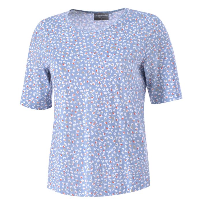Damen T-Shirt mit Rundhalsausschnitt main product photo