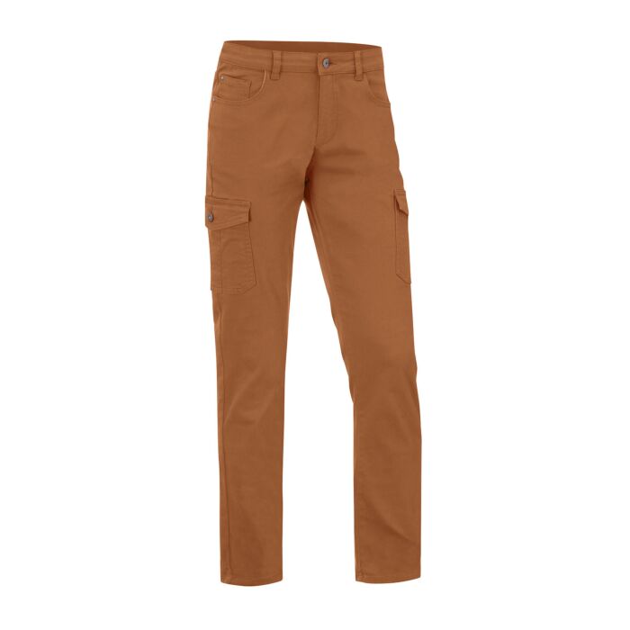 Twill-Cargohose für Damen Modell «Adele», schmale Passform main product photo