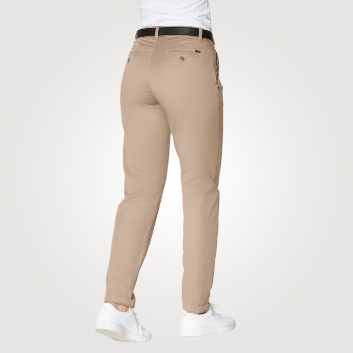 Pantalon chino stretch basique «Alison», hauteur de taille confortable