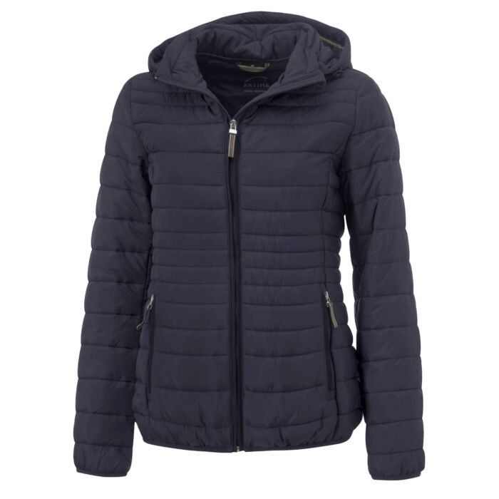 Steppjacke mit abnehmbarer Kapuze, wasserabweisend main product photo