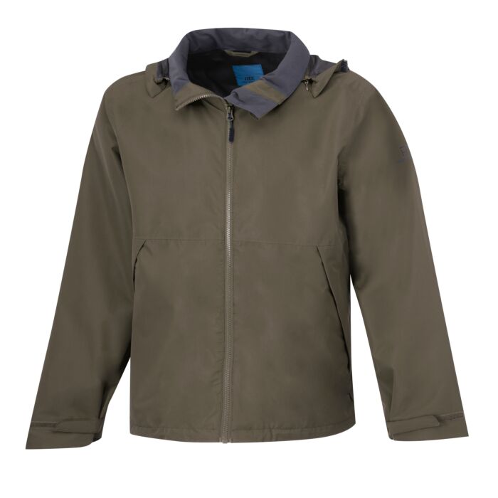 Funktionsjacke Herren mit abnehmbarer Kapuze, wasserdicht