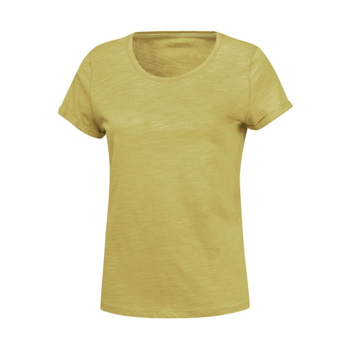 Damen T-Shirt in Flammgarn-Optik