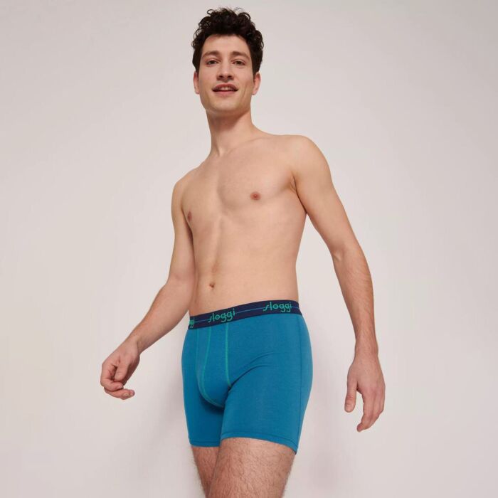 Sloggi Boxers homme, pack de 2, élastiques
