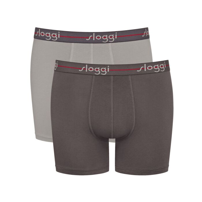 Sloggi Boxers homme, pack de 2, élastiques