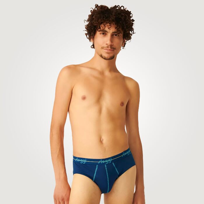 Sloggi Slip homme midi «Start», Duo-Pack, élastique