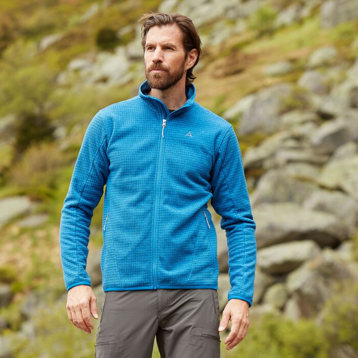 Schöffel veste polaire homme avec fermeture zippée