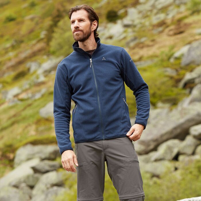 Schöffel veste polaire homme avec fermeture zippée