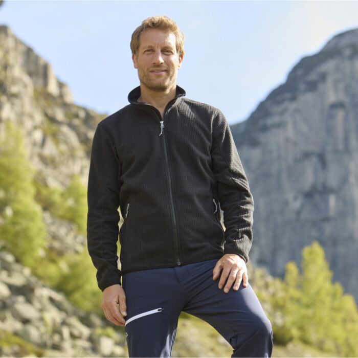 Schöffel veste polaire homme avec fermeture zippée