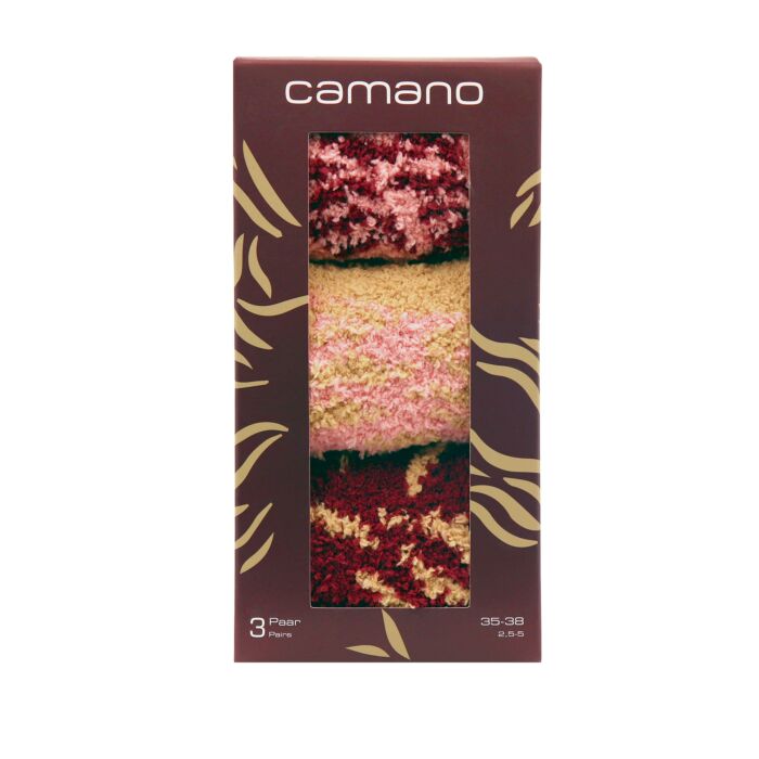Kuschelsocke Damen im 3er Pack