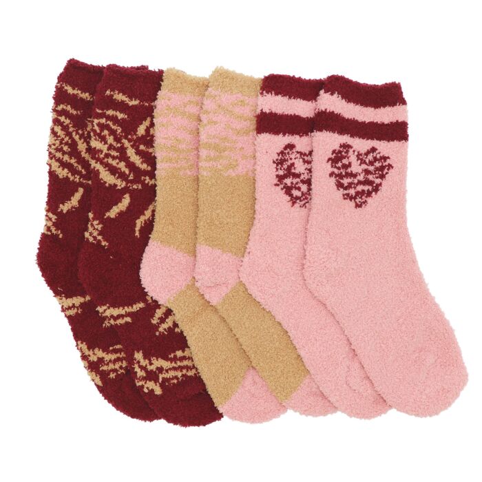 Kuschelsocke Damen im 3er Pack
