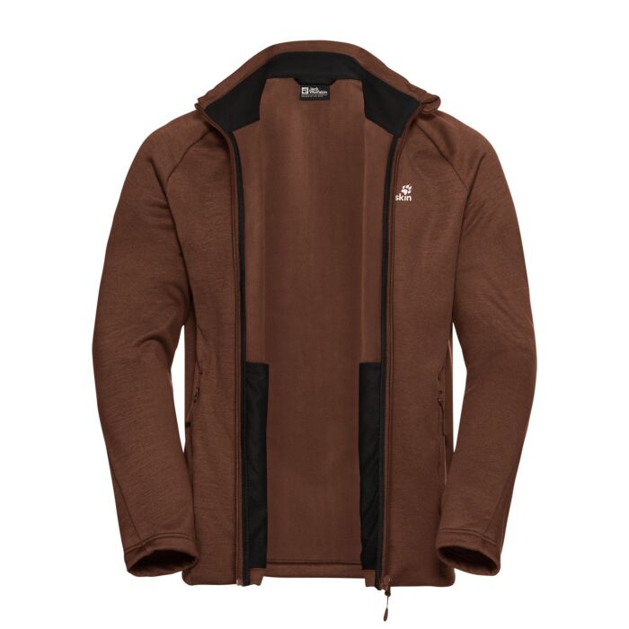 Jack Wolfskin veste polaire homme avec fermeture zippée