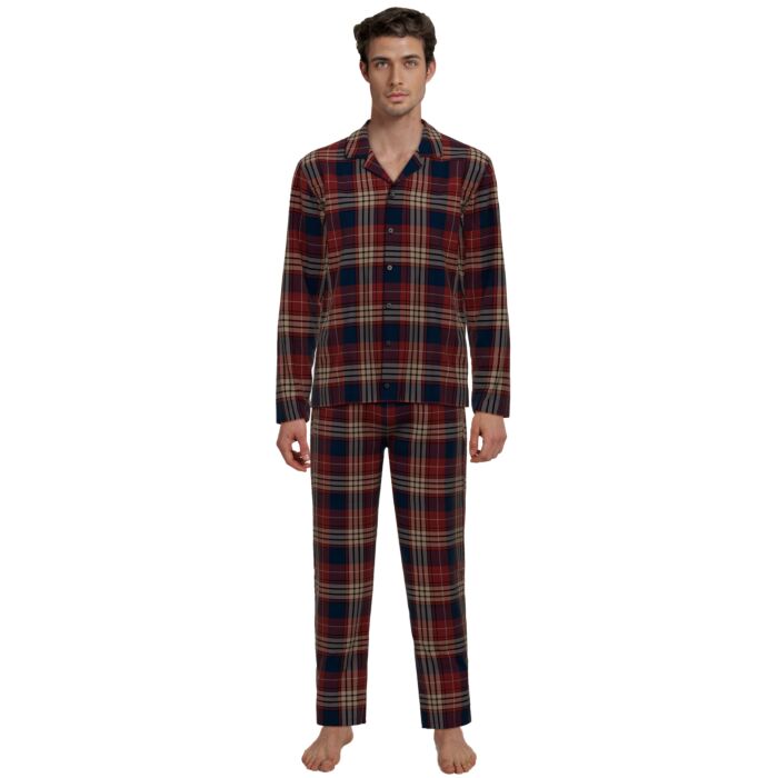 Flanell Pyjama für Herren