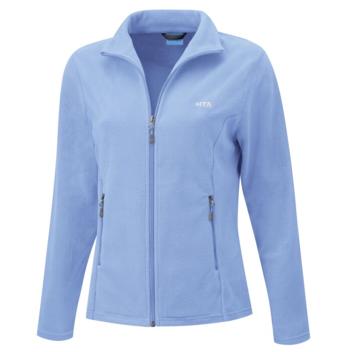 Damen-Fleecejacke mit Stehkragen, 100% Micro Polarfleece