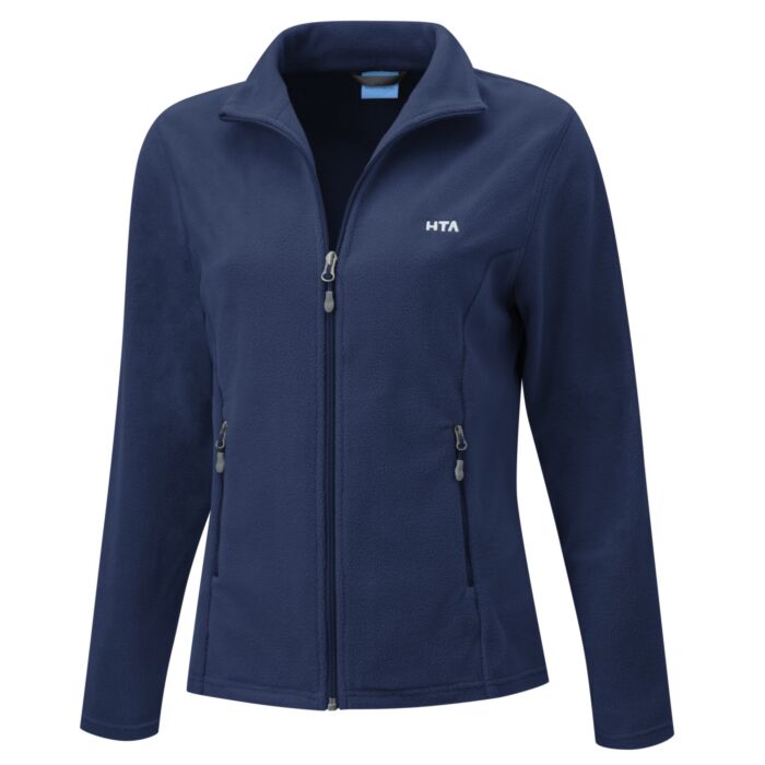 Damen-Fleecejacke mit Stehkragen, 100% Micro Polarfleece
