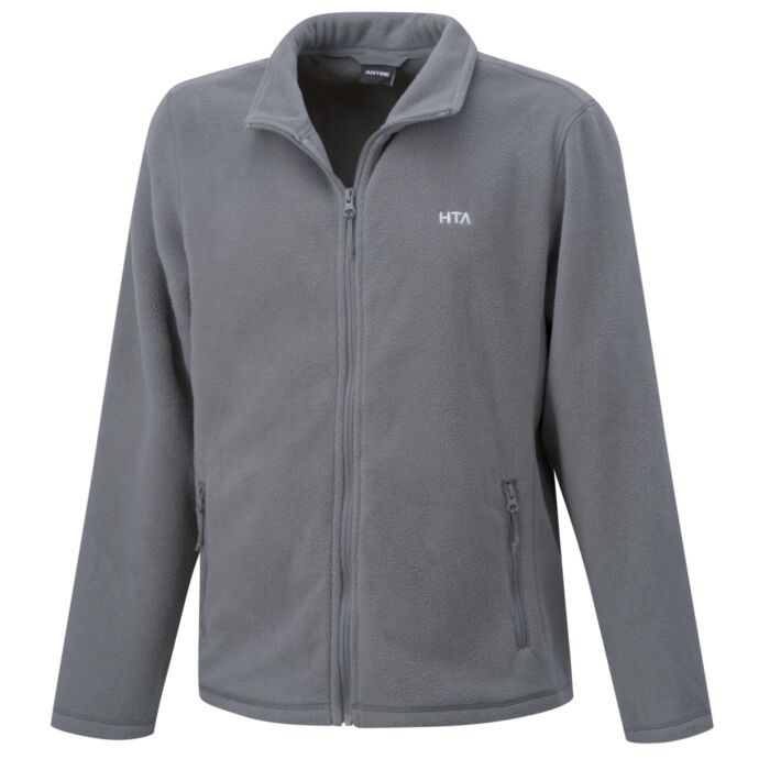 HTA Fleece-Jacke, mit durchgehendem Reissverschluss