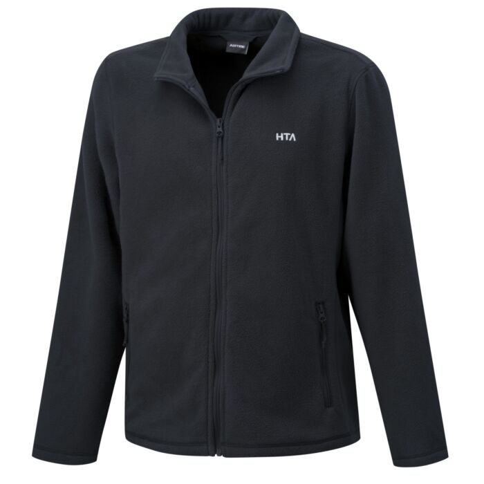 HTA Fleece-Jacke, mit durchgehendem Reissverschluss