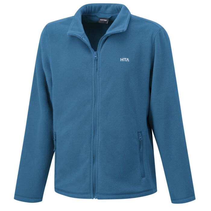 HTA Fleece-Jacke, mit durchgehendem Reissverschluss