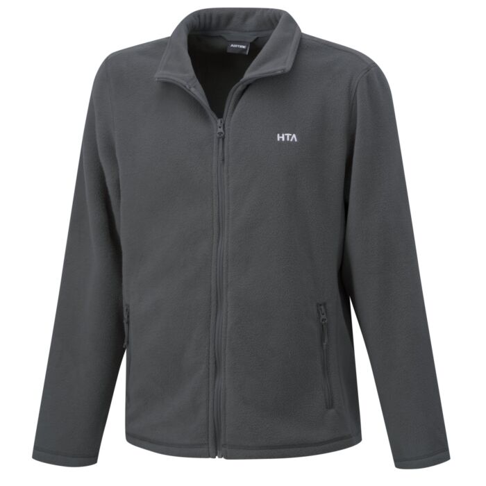 HTA Fleece-Jacke, mit durchgehendem Reissverschluss