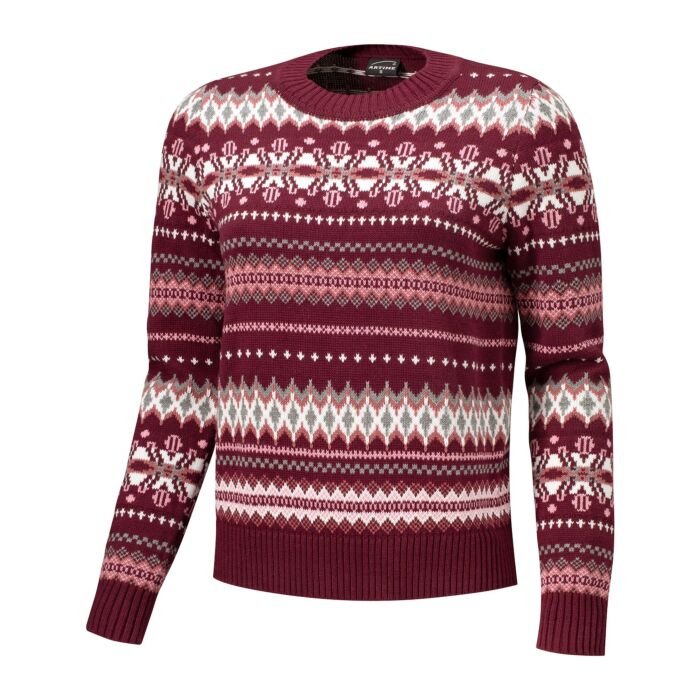 Artime Pull norvégien, motif jacquard main product photo