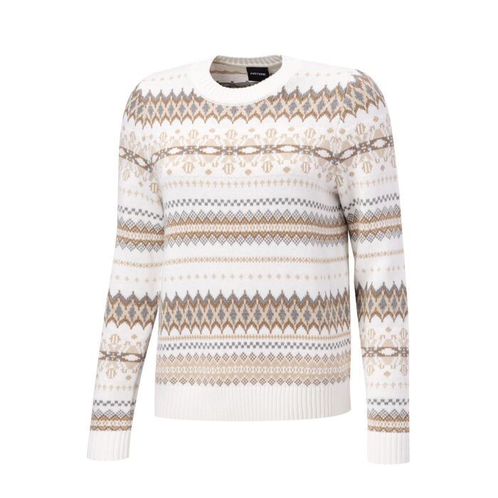 Artime Norwegerpullover, gestricktes Jaquardmuster