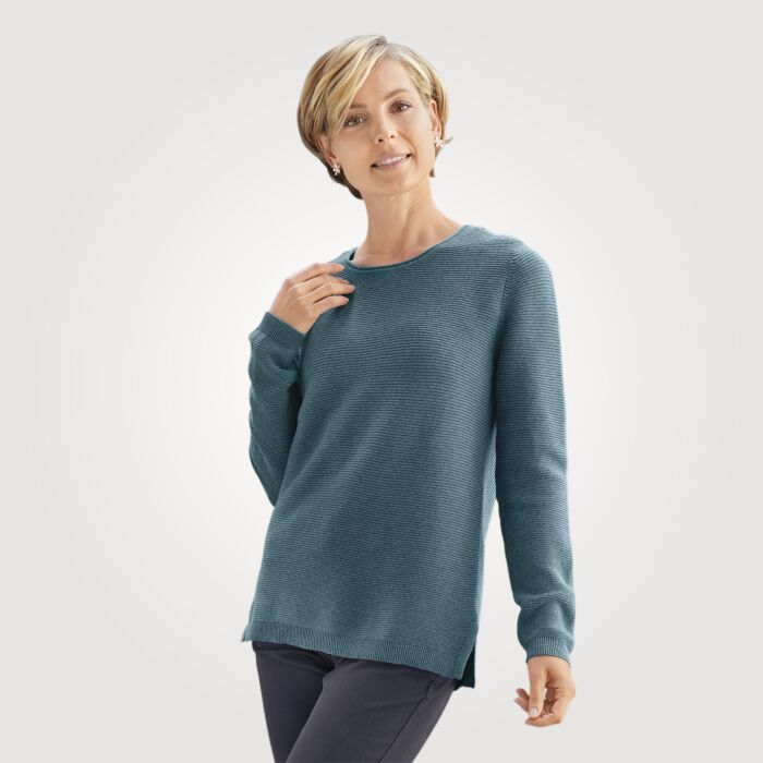 Beverly Pull-over en tricot, structure à côtes
