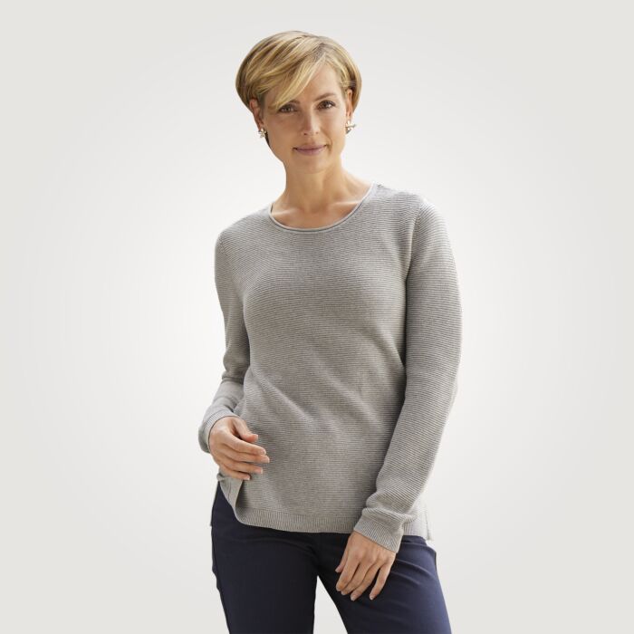 Beverly Pull-over en tricot, structure à côtes