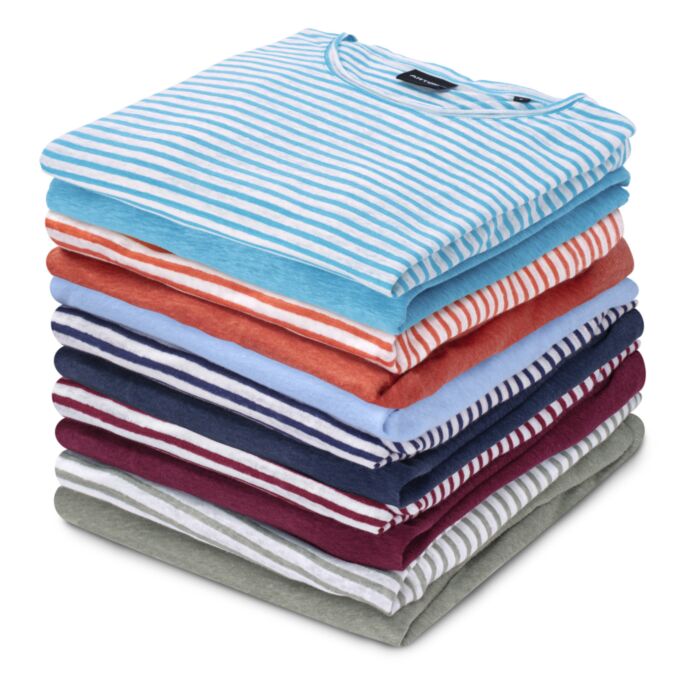 T-shirt dames en lin