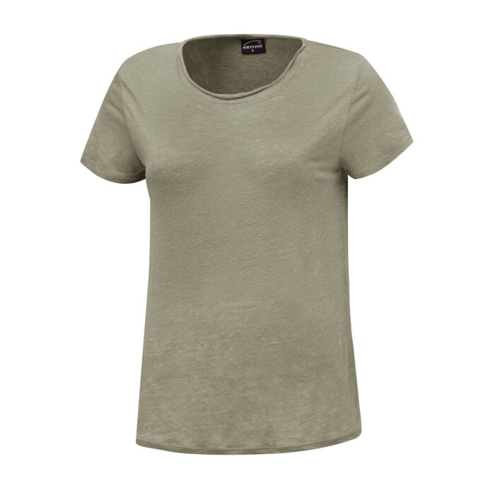 Damen T-Shirt aus Leinen main product photo