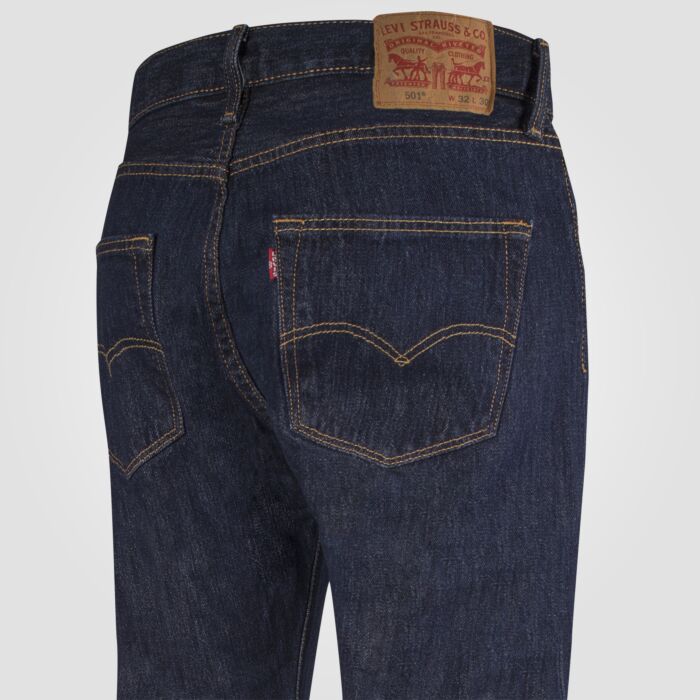 Levi's Jeans pour hommes 501, à braguette boutonnée